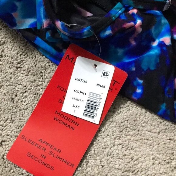 MAGICSUIT ULTRA VIOLET RITA TANKINI TOP. 8. NWT - Picture 12 of 12